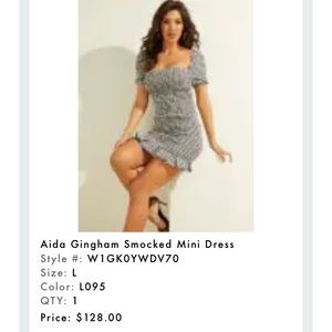 Guess 40th Anniversary Collection Aida Dress